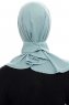 Narin - Mint Practical One Piece Crepe Hijab