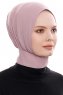 Narin - Dark Pink Practical One Piece Crepe Hijab