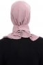 Narin - Dark Pink Practical One Piece Crepe Hijab