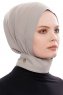 Narin - Sand Practical One Piece Crepe Hijab