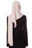 Naz - Dusty Pink & Light Taupe Practical One Piece Hijab - Ecardin