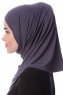 Nehir - Dark Grey 2-Piece Al Amira Hijab