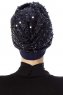 Nurten - Navy Blue Turban