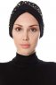 Nurten - Black & Gold Turban
