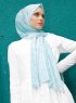 Pariza - Light Green Patterned Hijab