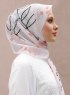 Pariza - Dusty Pink Patterned Hijab