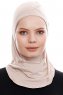Pinar - Light Taupe Sport Hijab - Ecardin