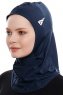 Pinar - Navy Blue Sport Hijab - Ecardin