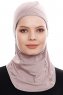 Pinar - Stone Grey Sport Hijab - Ecardin