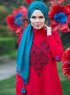 Queen Petrolgrön Hijab Sjal Muslima Wear 310106a