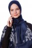 Roshan - Navy Blue Hijab - Özsoy