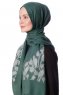 Roshan - Dark Green Hijab - Özsoy