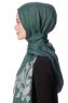 Roshan - Dark Green Hijab - Özsoy