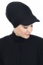 Sandra - Black Cotton Turban - Ayse Turban