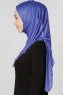 Seda Blålila Jersey Hijab Sjal Ecardin 200246d