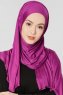 Seda Fuchsia Jersey Hijab Sjal Ecardin 200233a