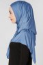 Seda Indigo Jersey Hijab Sjal Ecardin 200241c
