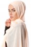 Selma - Apricot Plain Color Hijab - Gülsoy