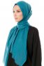 Selma - Green Plain Color Hijab - Gülsoy