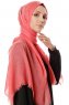 Selma - Raspberry Plain Color Hijab - Gülsoy