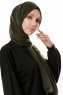 Selma - Khaki Plain Color Hijab - Gülsoy