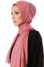Selma - Dark Pink Plain Color Hijab - Gülsoy