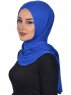 Sofia - Blue Practical Cotton Hijab