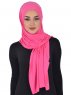 Sofia - Fuchsia Practical Cotton Hijab