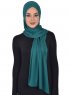 Sofia - Dark Green Practical Cotton Hijab
