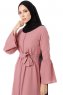 Soraya - Dusty Pink Abaya - Miss Cazibe