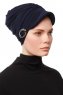 Sumeyye - Navy Blue Turban