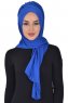 Tamara - Blue Practical Cotton Hijab