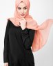 Tawny Orange - Orange Bomull Voile Hijab 5TA23a
