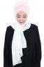 Vera - Dusty Pink & Creme Practical Chiffon Hijab