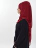 Viola Bordeaux Chiffon Hijab Ayse Turban 325503b