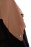Yara - Brown Practical One Piece Crepe Hijab