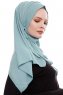 Yara - Mint Practical One Piece Crepe Hijab
