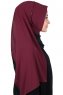 Ylva - Plum & Black Practical Chiffon Hijab