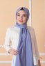 Zahra - Denim Crepe Hijab - Mirach