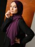 Zahra - Purple Crepe Hijab - Mirach