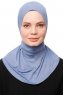 Zeliha - Indigo Practical Viskos Hijab
