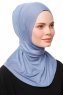 Zeliha - Indigo Practical Viskos Hijab