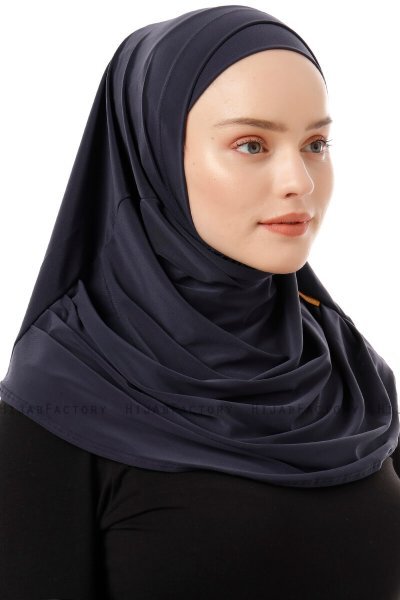 Esma - Anthracite Amira Hijab - Firdevs