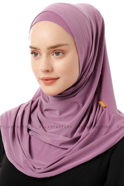 Esma - Purple Amira Hijab - Firdevs