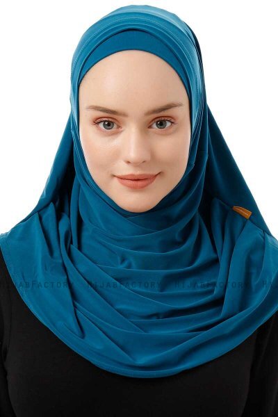Esma - Petrol Green Amira Hijab - Firdevs
