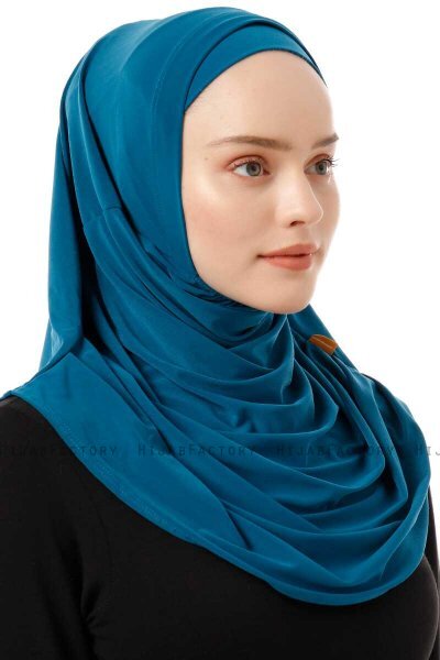 Esma - Petrol Green Amira Hijab - Firdevs