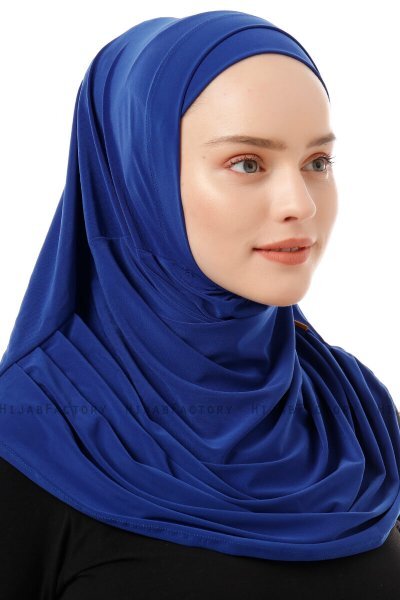 Esma - Blue Amira Hijab - Firdevs