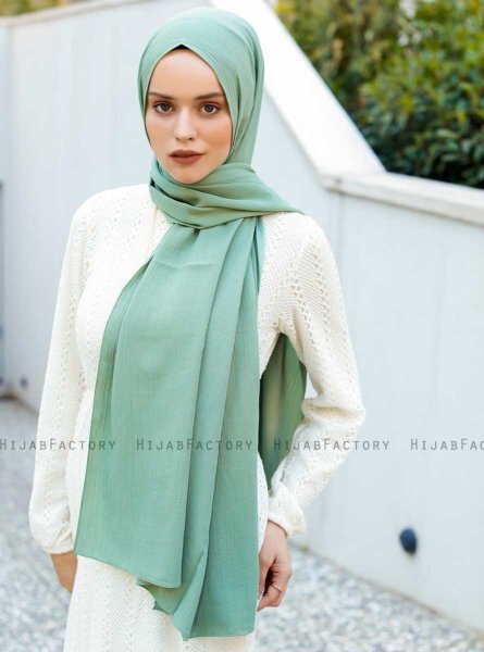 Emira - Light Green Hijab - Sal Evi