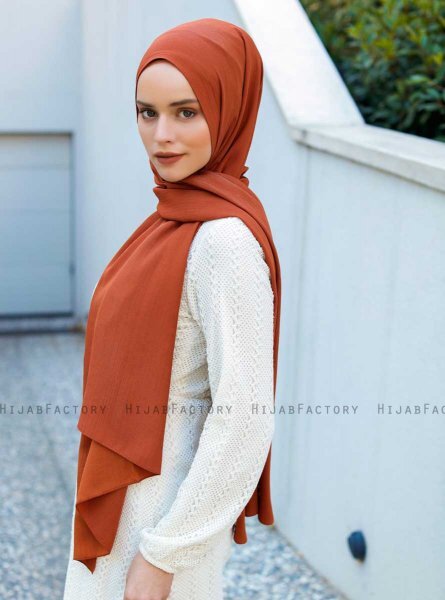 Emira - Brick Red Hijab - Sal Evi