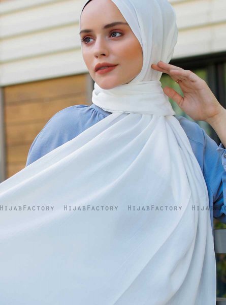 Emira - White Hijab - Sal Evi